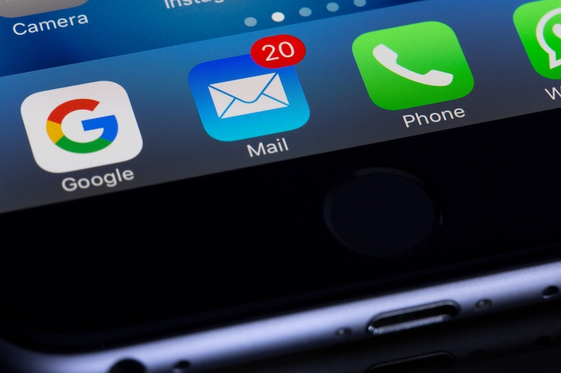 Application icons on an iPhone 