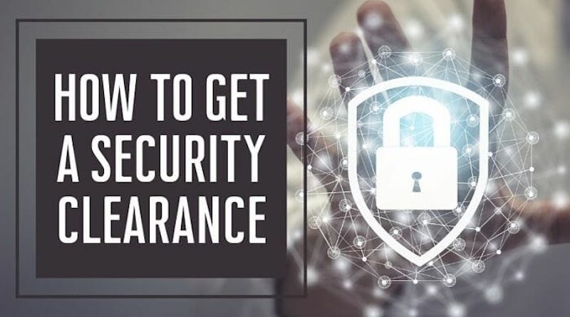 How to get a security clearance 