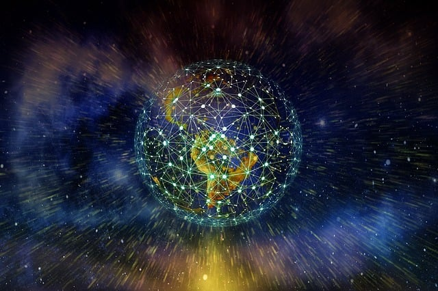 A picture of the globe